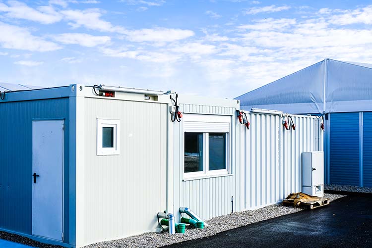 Construction bureaux modulaires
