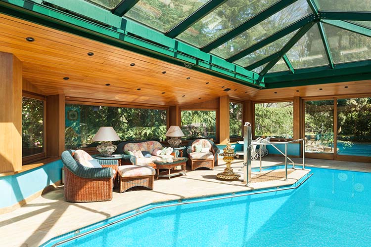 pool house France